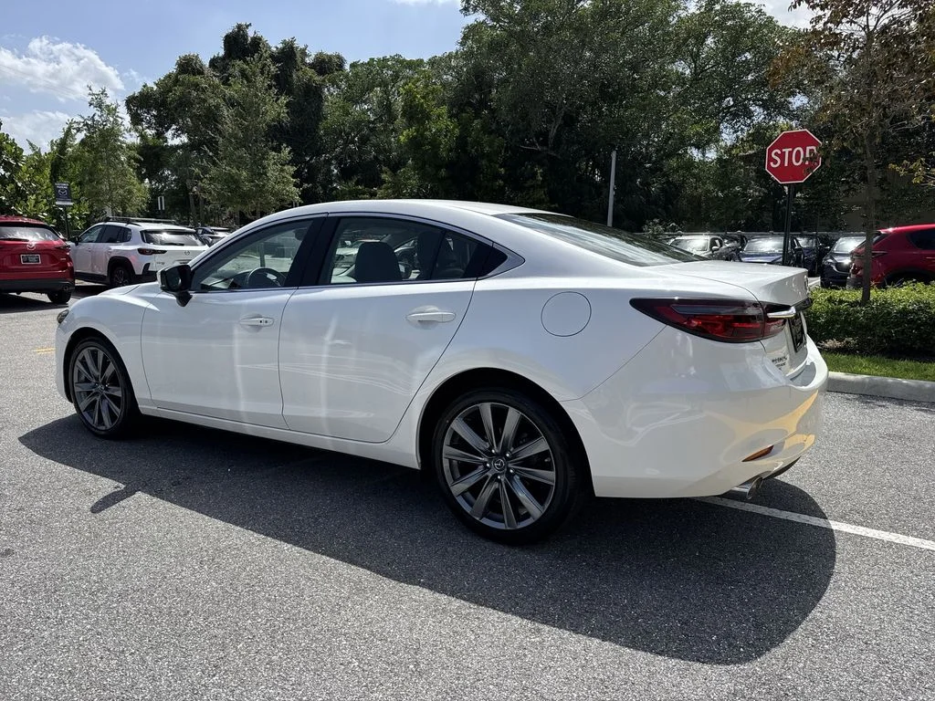 Used 2020 Snowflake White Pearl Mica Mazda Touring image 12
