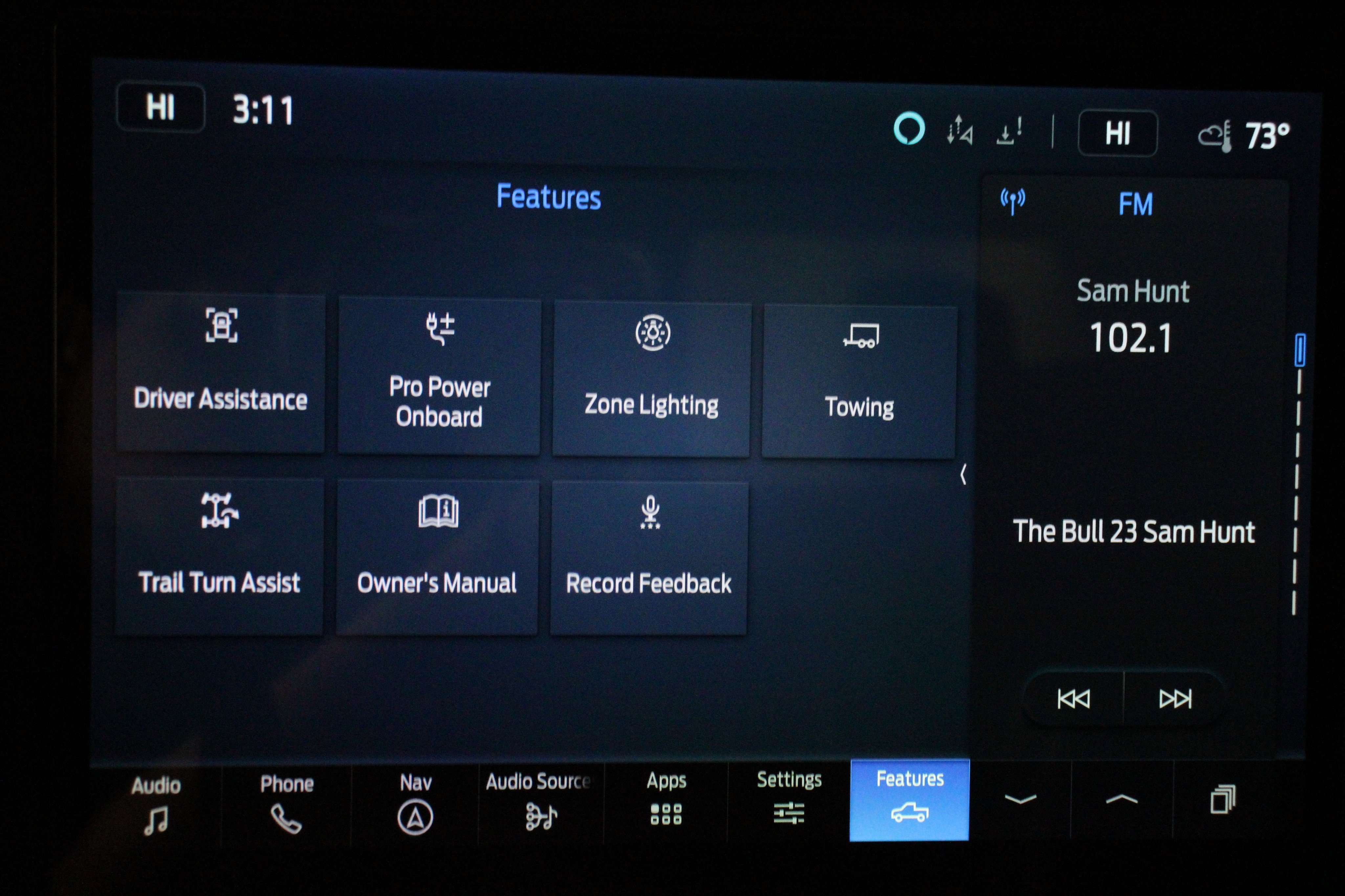 Used 2025 Agate Black Metallic Ford Tremor image 19