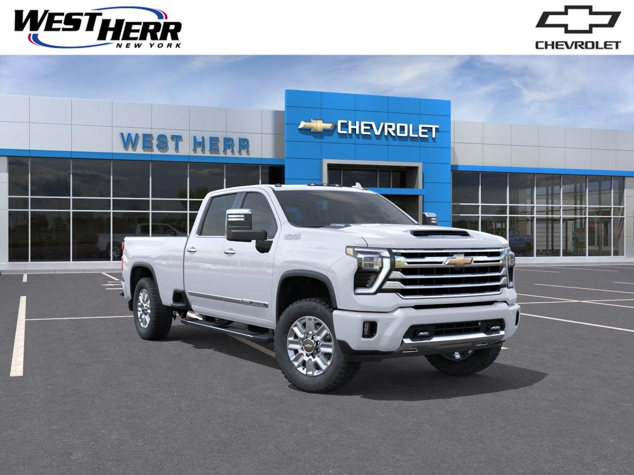 New 2026 Summit White Chevrolet High Country image 1