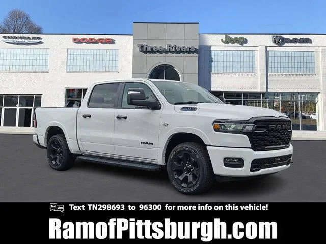 New 2026 Bright White Clear-Coat Exterior Paint RAM Big Horn/Lone Star image 1