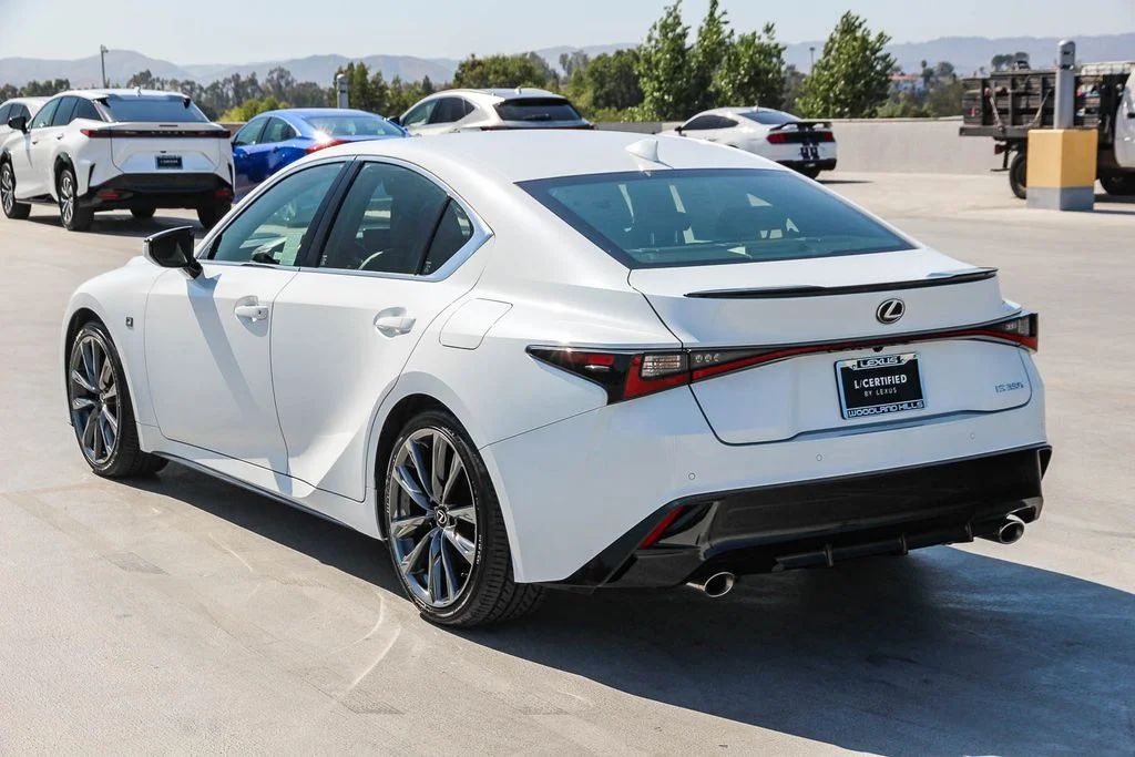 Certified Used 2024 WHITE NOVA GLASS FLAKE Lexus 350 F SPORT image 7