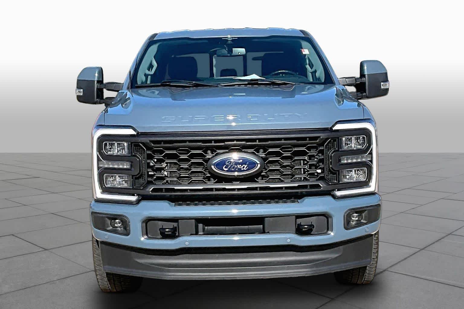Used 2023 Azure Gray Metallic Tri-Coat Ford LARIAT image 4