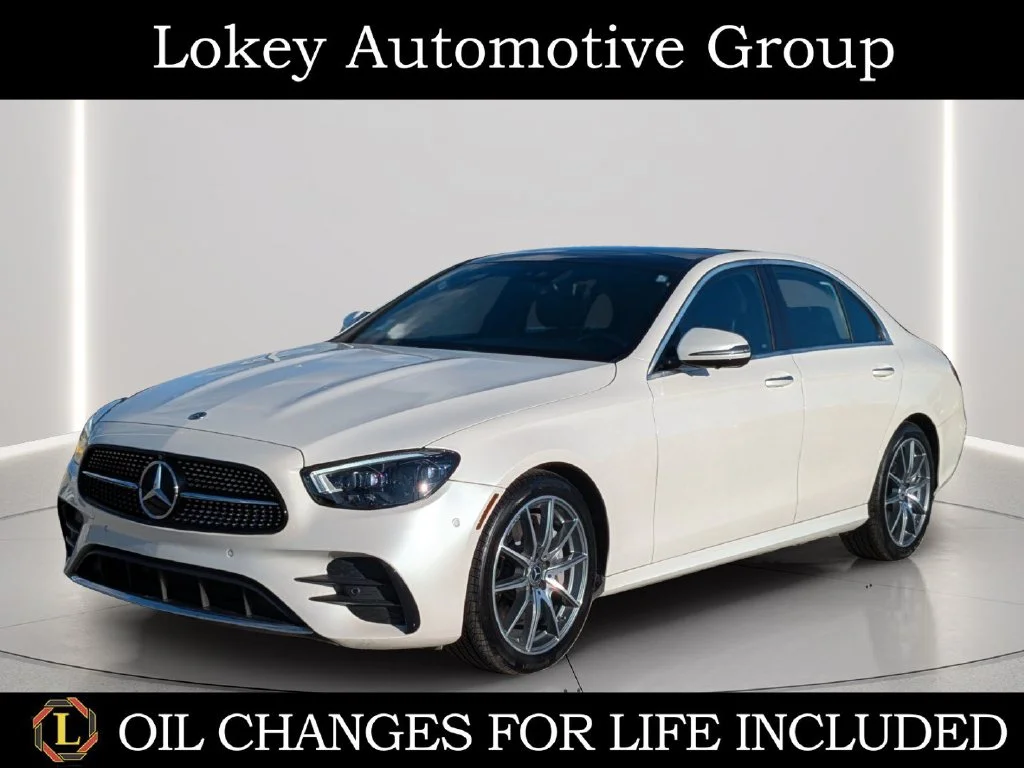 Used 2022 White Mercedes-Benz E 350 image 1