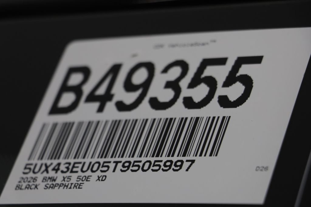 New 2026 Black Sapphire Metallic BMW xDrive50e image 26