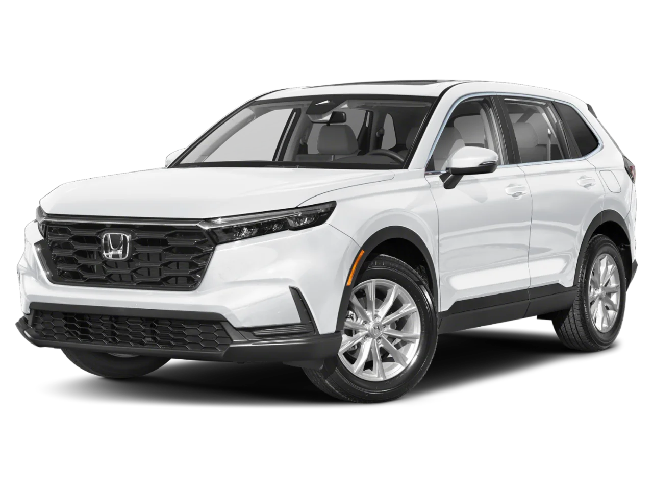 Used 2024 Platinum White Pearl Honda EX AWD image 1