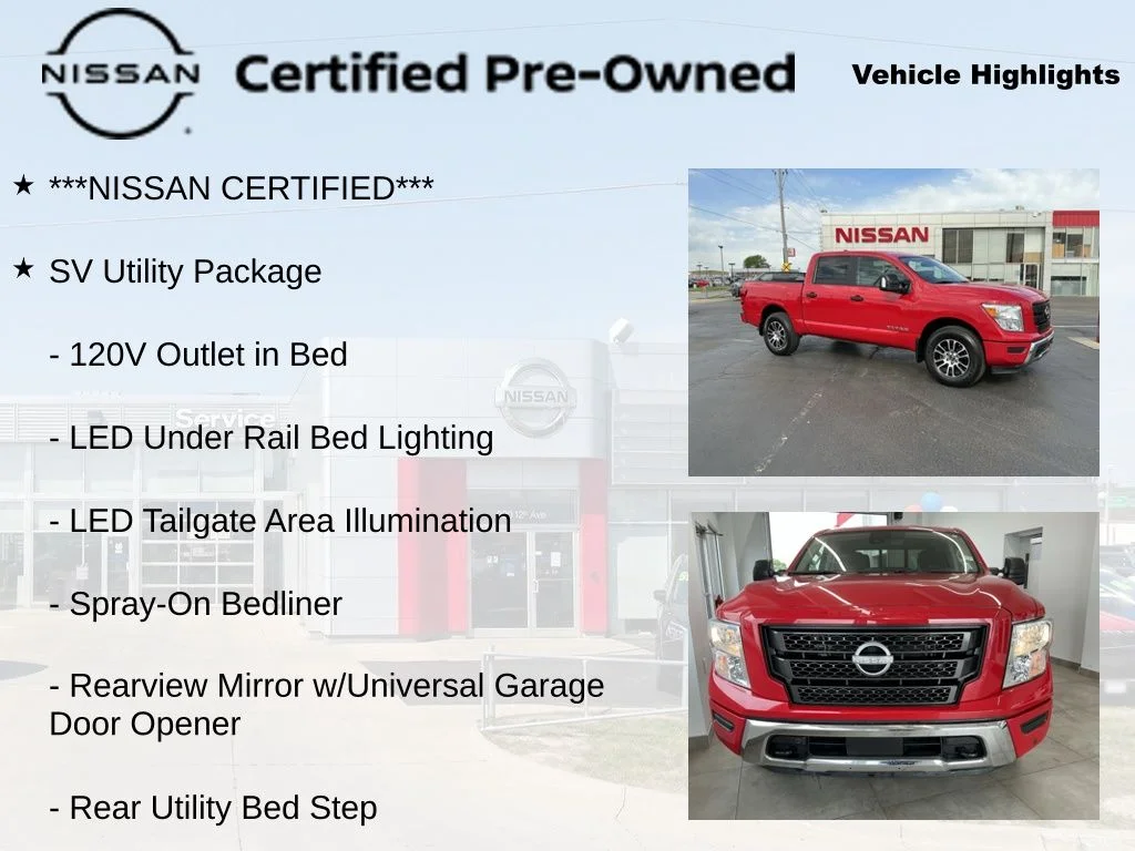 Used 2024 Red Nissan SV image 10