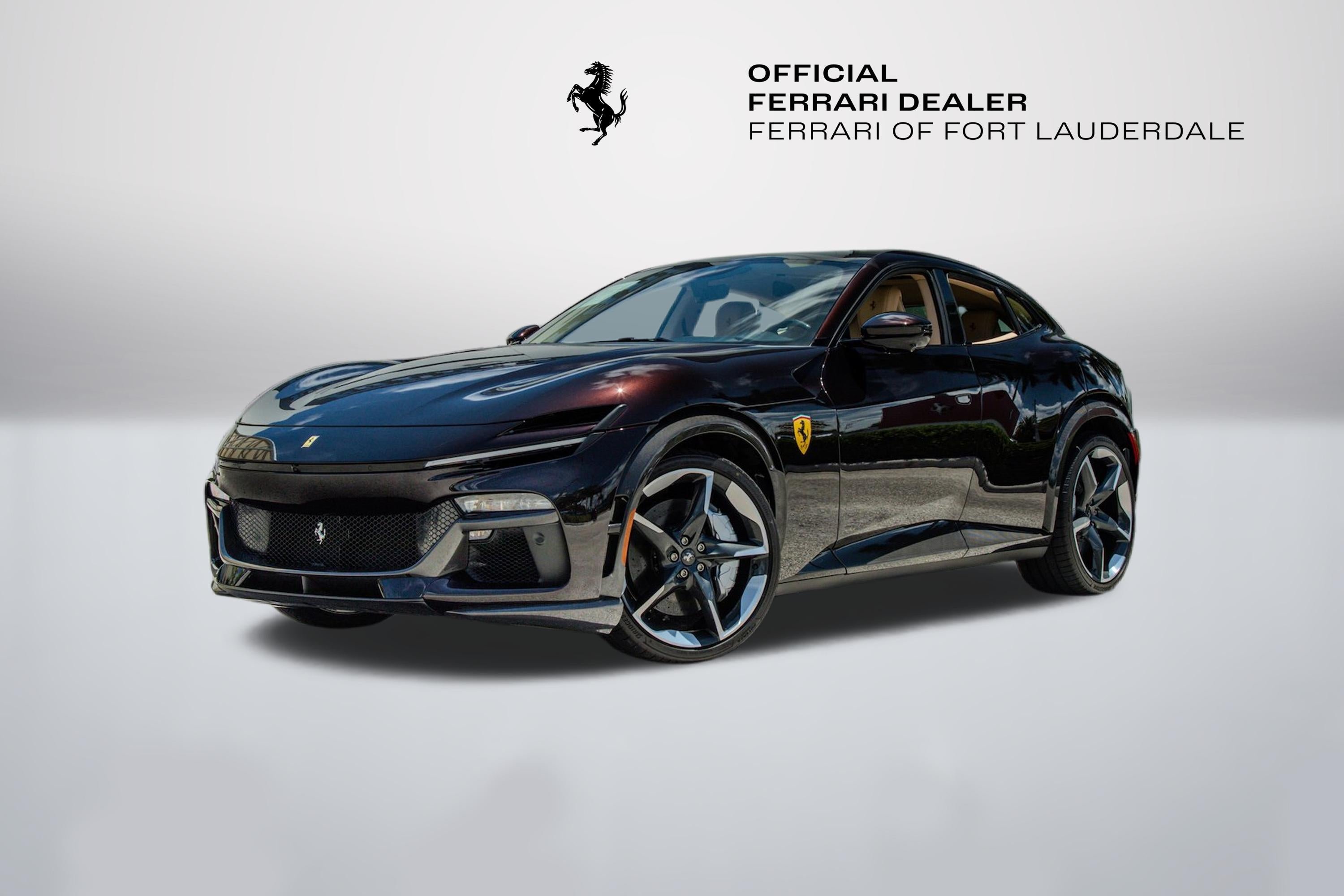 Certified Used 2025 Nero Purosangue Ferrari  image 48