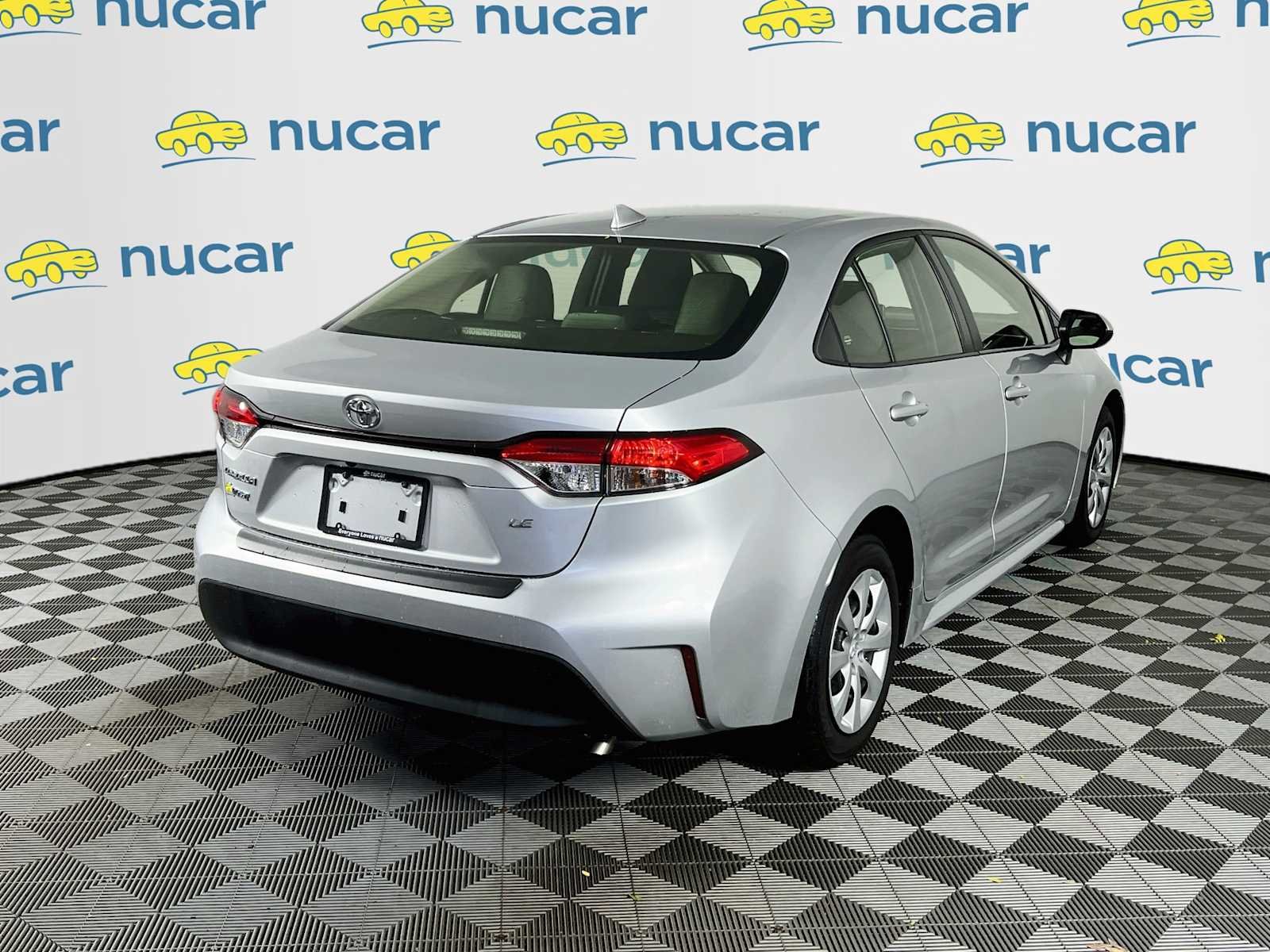 Used 2024 Classic Silver Metallic Toyota LE image 7