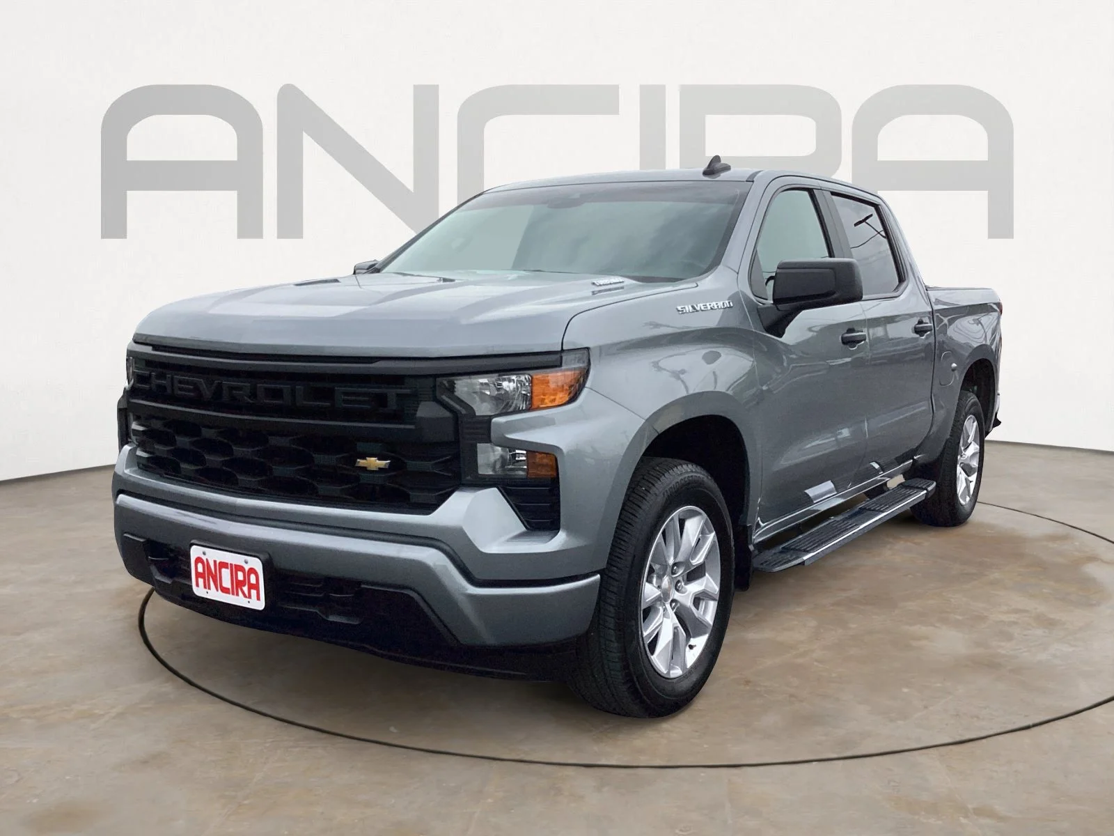Used 2025 Sterling Gray Metallic Chevrolet Custom image 9