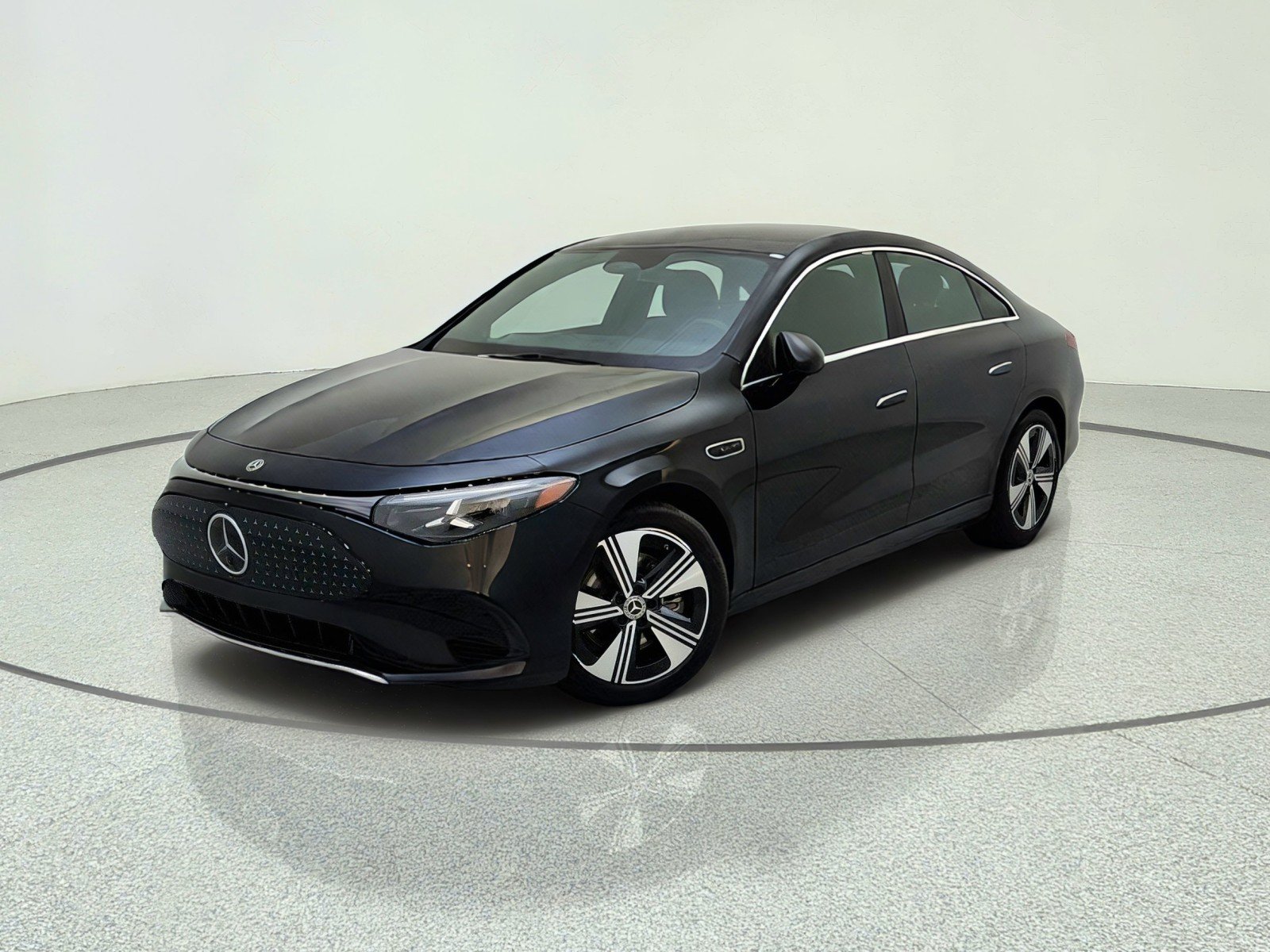 New 2027 Night Black Mercedes-Benz CLA 250+ Electric RWD image 1