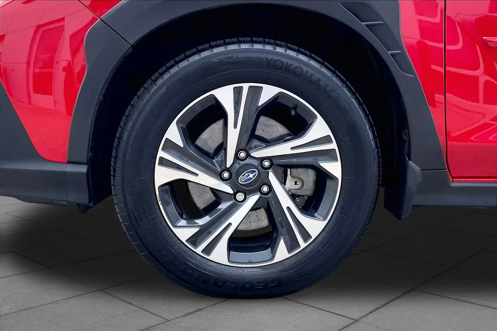 Certified Used 2024 Pure Red Subaru Premium image 10