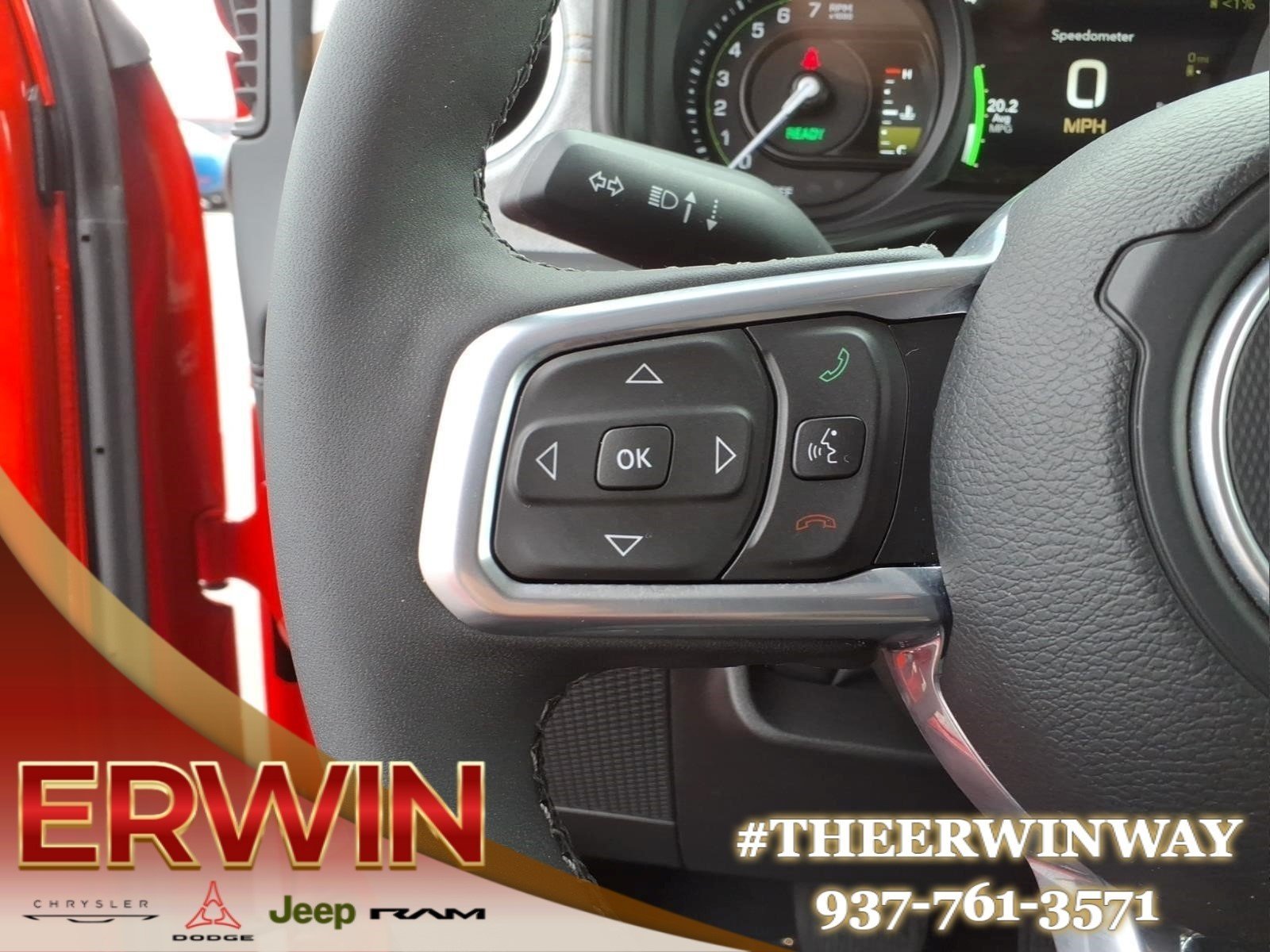 Used 2025 Red Jeep Sahara 4xe image 18