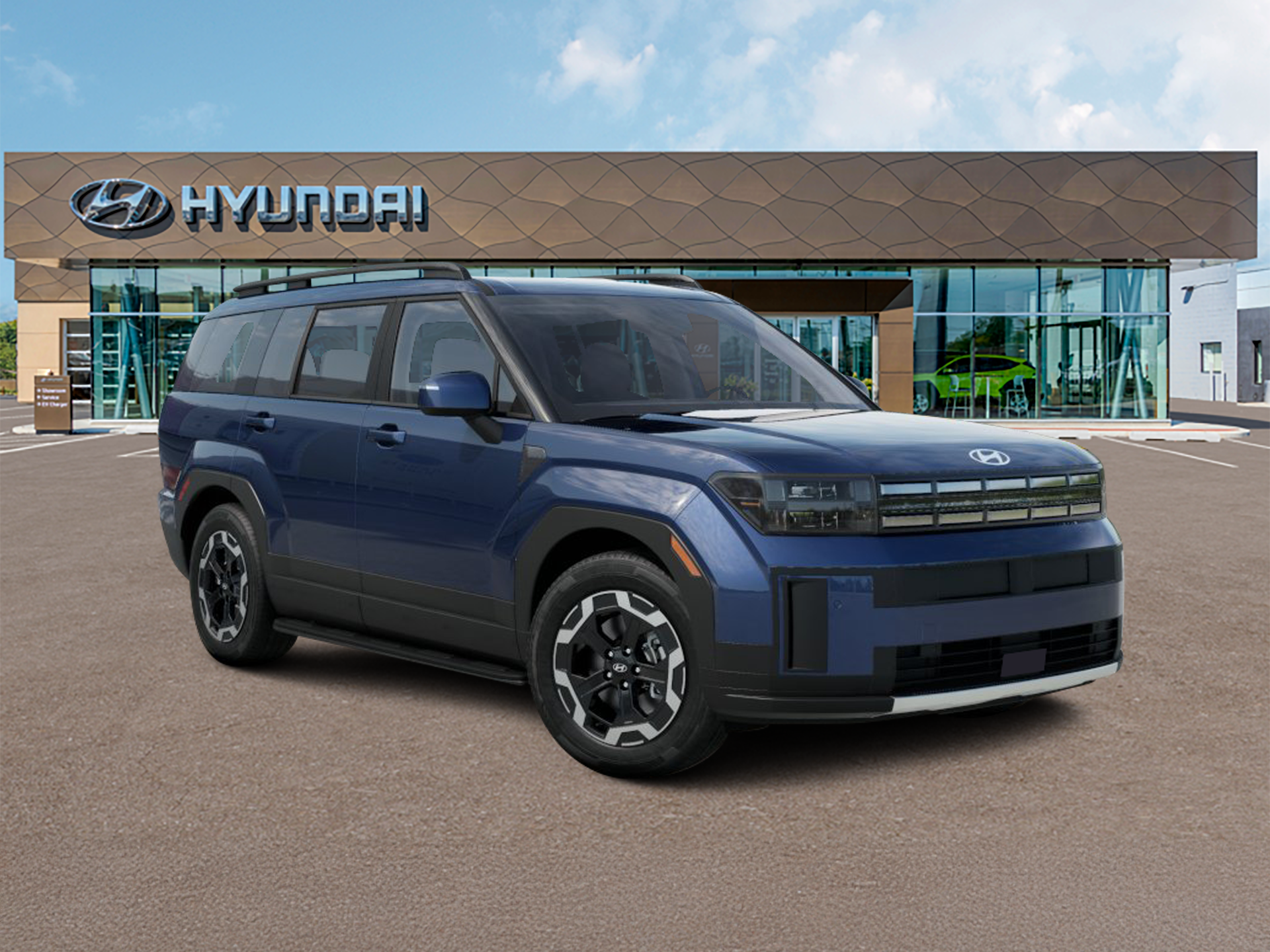 New 2027 Blue Hyundai SEL AWD image 7