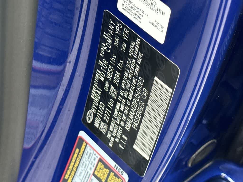 Used 2023 Intense Blue Hyundai SEL image 29