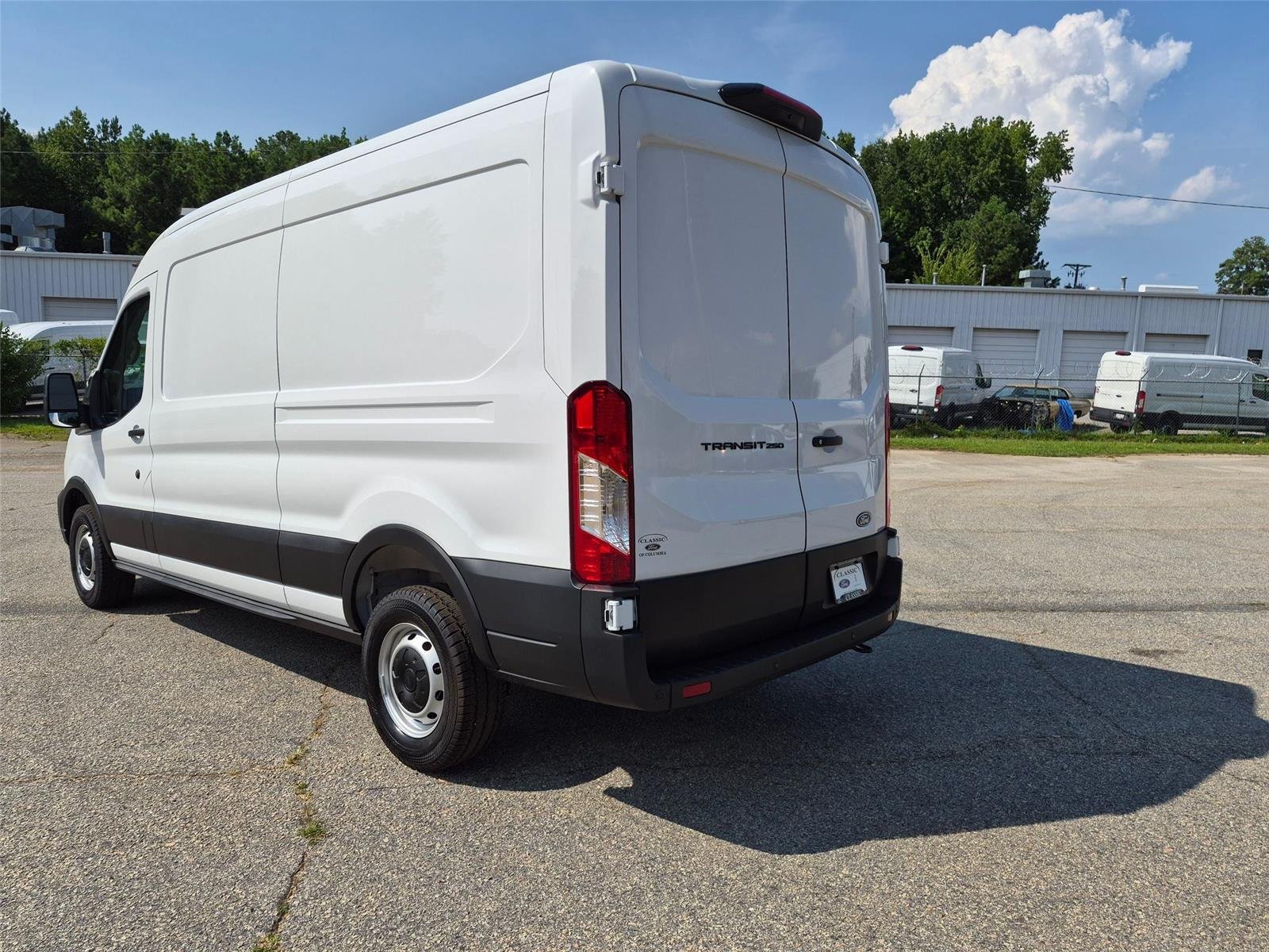 New 2026 Oxford White Ford Cargo Van image 7