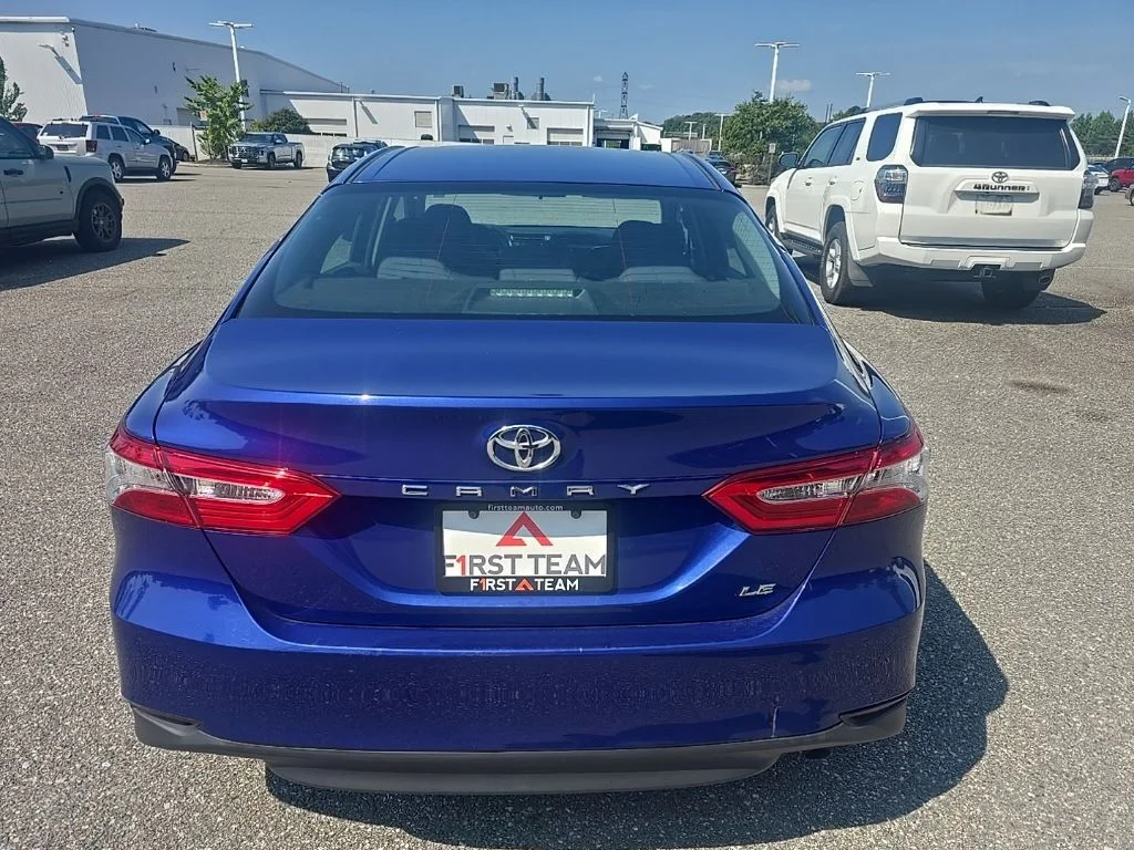 Used 2018 Blue Toyota LE image 6