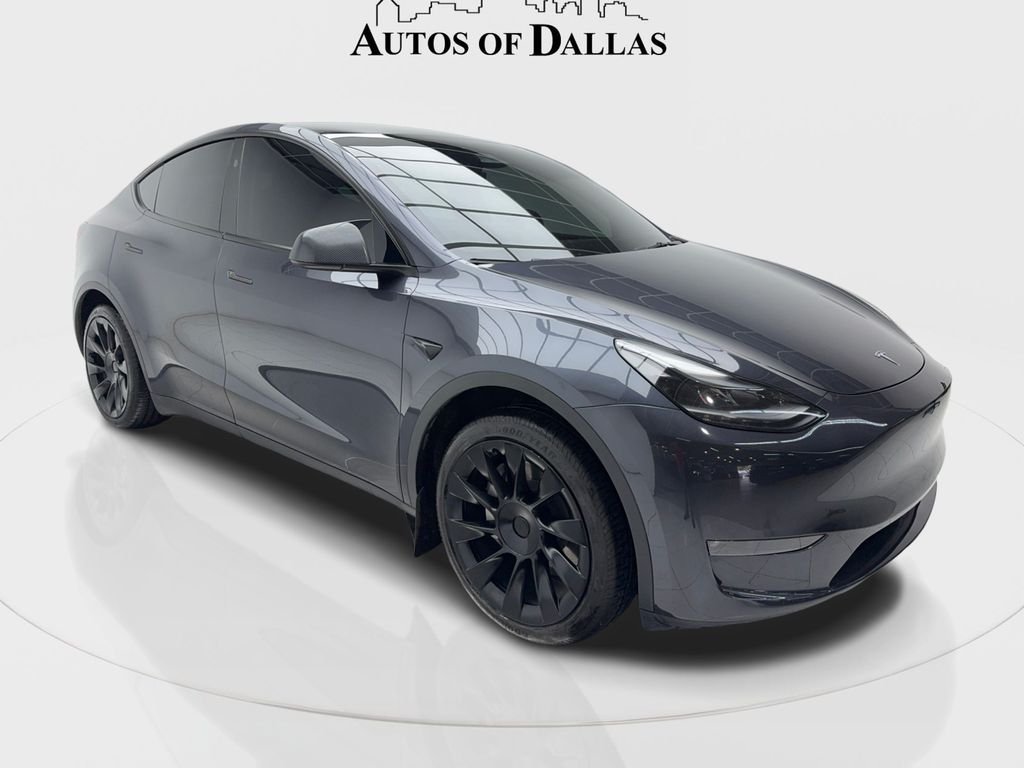 Used 2024 Tesla Model Y Long Range with VIN 7SAYGDEE3RA250521 for sale in Plano, TX