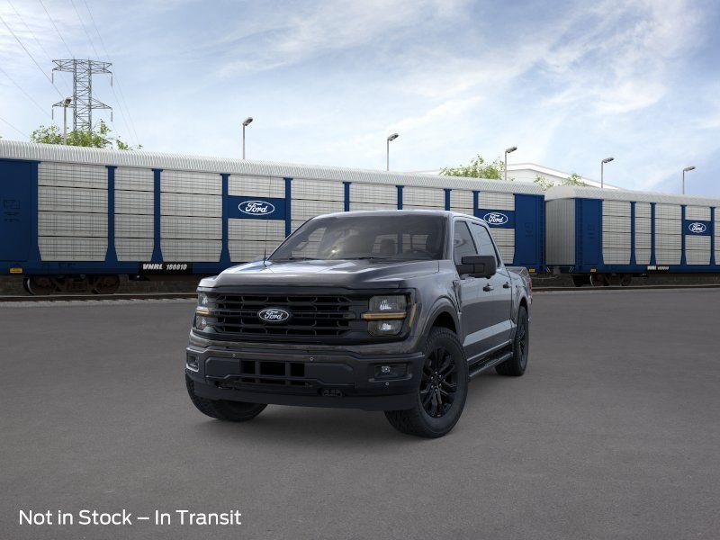 New 2026 Agate Black Metallic Ford XLT image 2