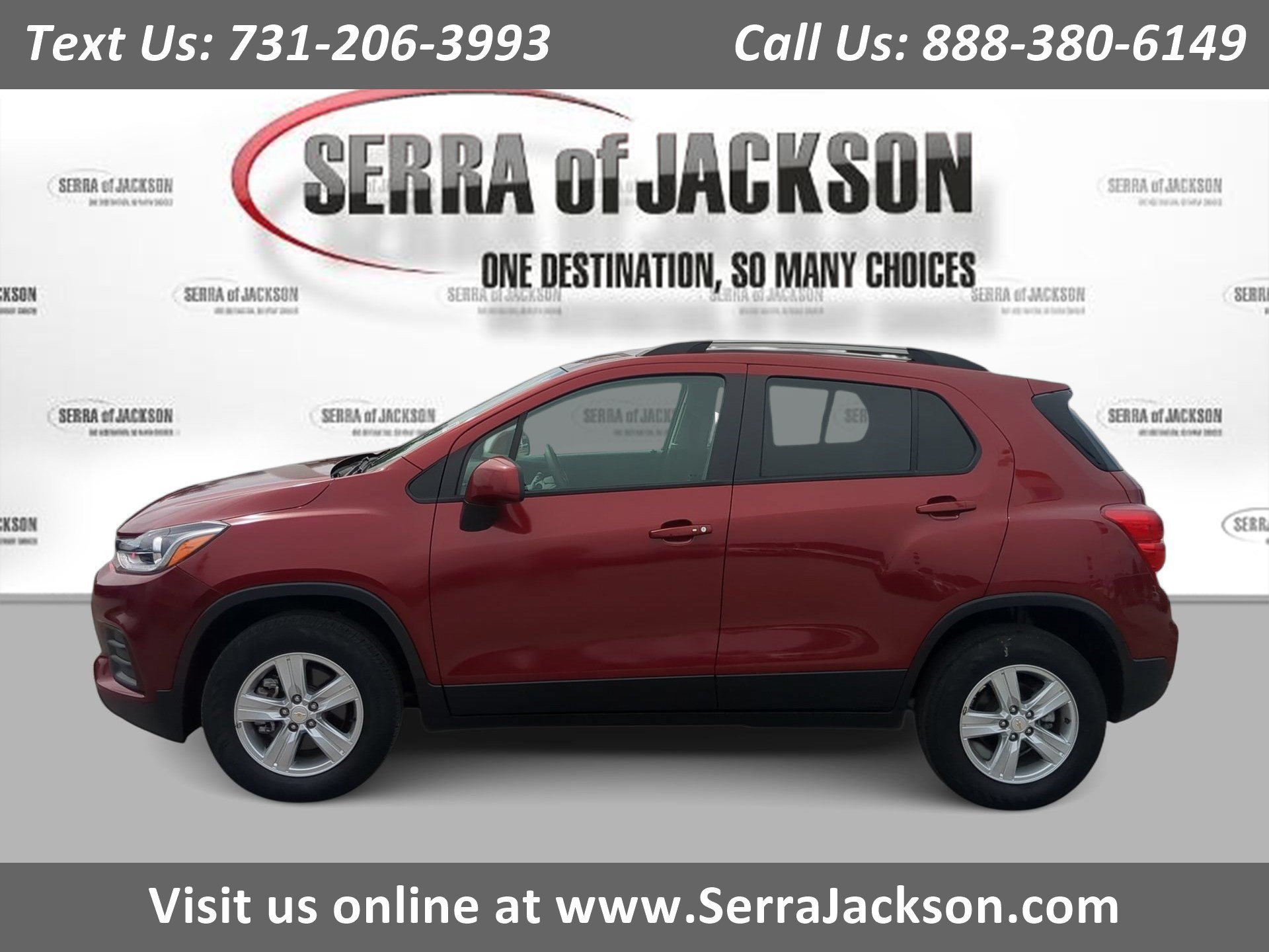 Used 2022 Crimson Metallic Chevrolet LT image 1