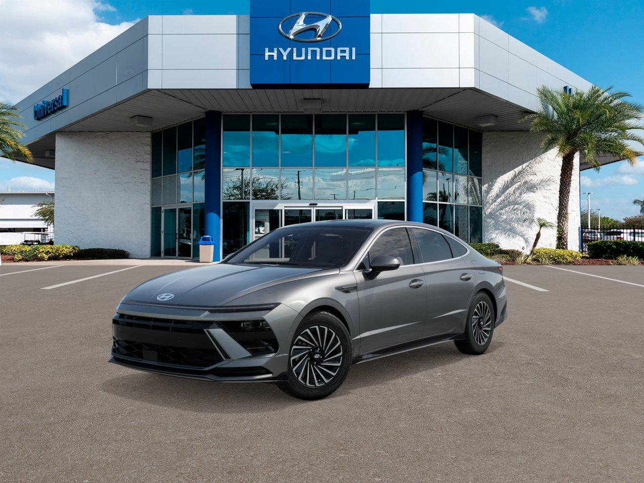 New 2026 Gray Hyundai SEL image 1