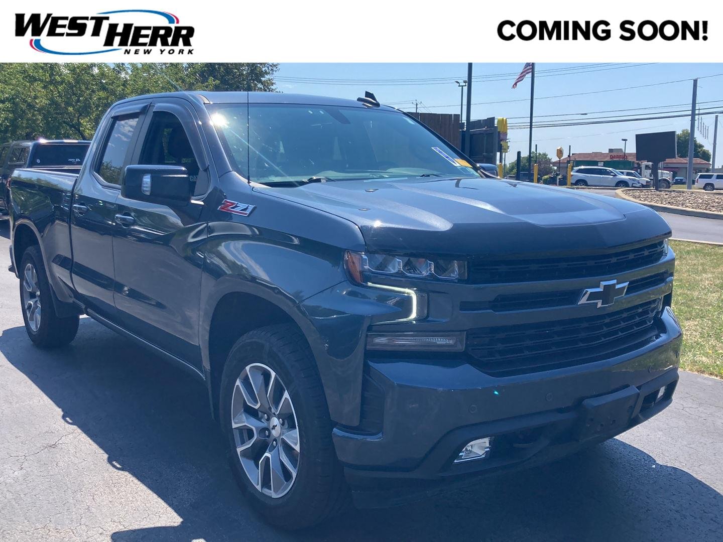 Used 2022 Shadow Gray Metallic Chevrolet RST image 1