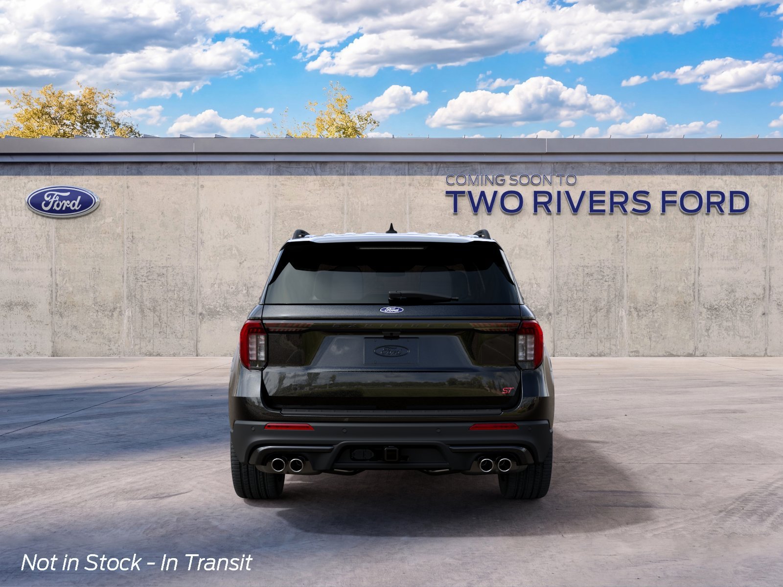 New 2027 Agate Black Metallic Ford ST image 7