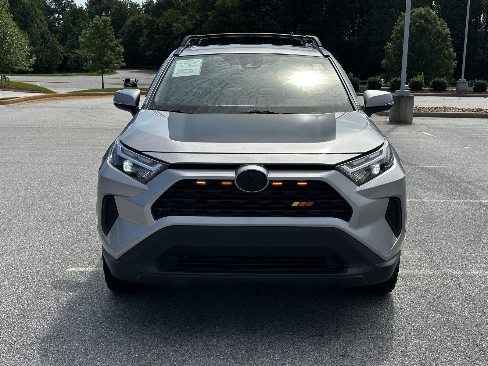 Used 2022 Silver Sky Metallic Toyota Hybrid XLE image 4