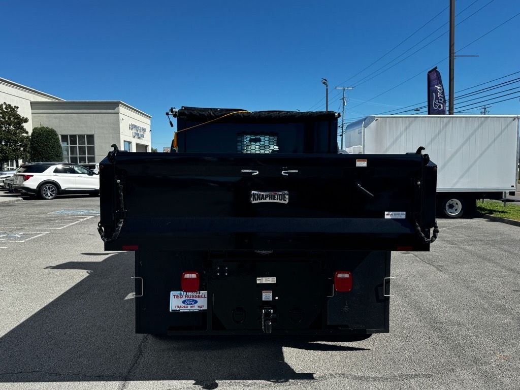 New 2025 Oxford White Ford F-650 SD Gas Straight Frame image 6