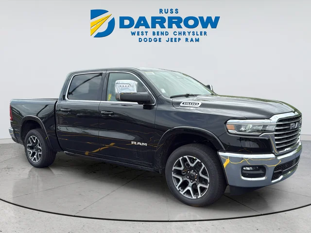 New 2026 Diamond Black Crystal Pearl-Coat Exterior Paint RAM Laramie image 7