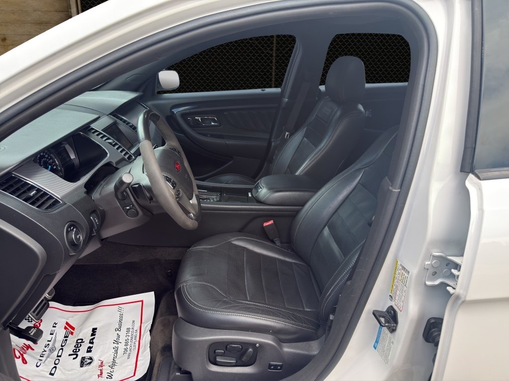 Used 2013 White Platinum Metallic Tri-Coat Ford SHO image 3