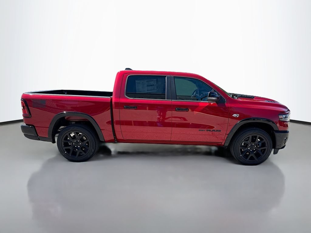 New 2026 Molten Red Pearl-Coat Exterior Paint RAM Laramie image 3