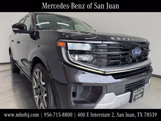 Used 2025 Dark Matter Gray Metallic Ford Platinum image 1