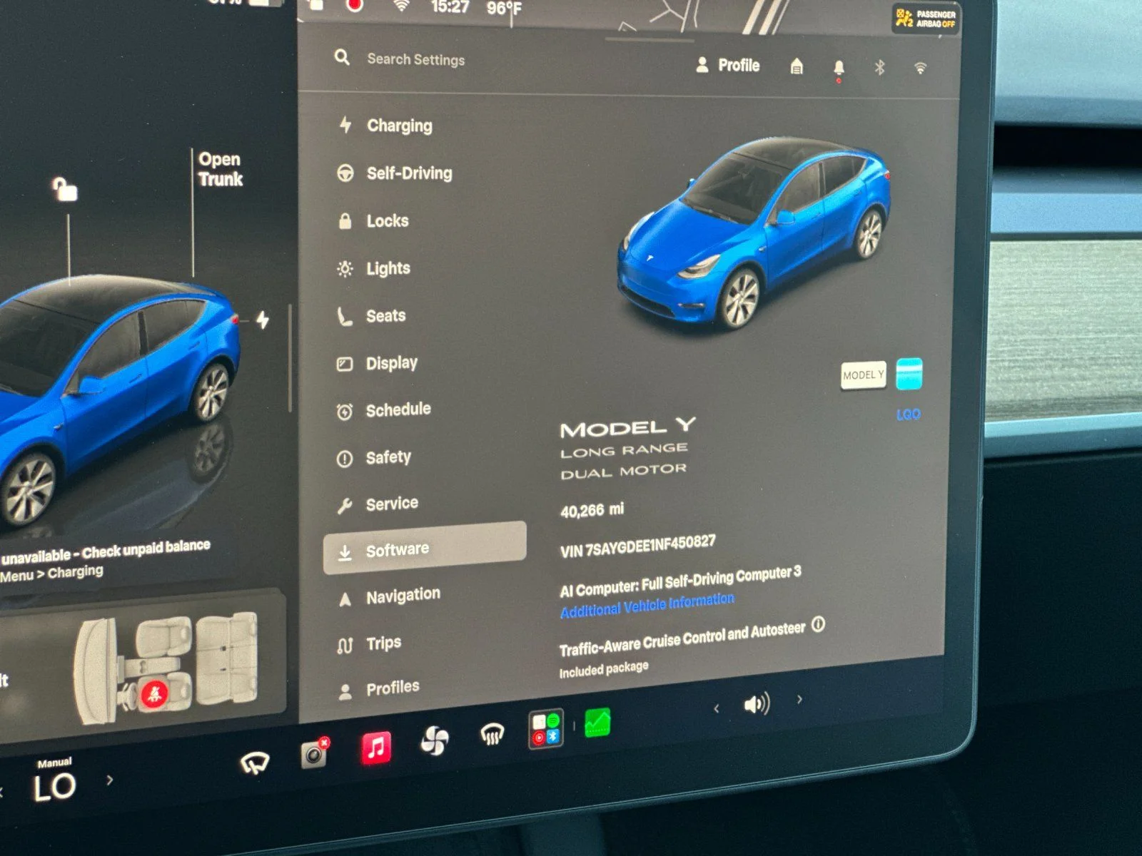 Used 2022 Blue Tesla Long Range image 25