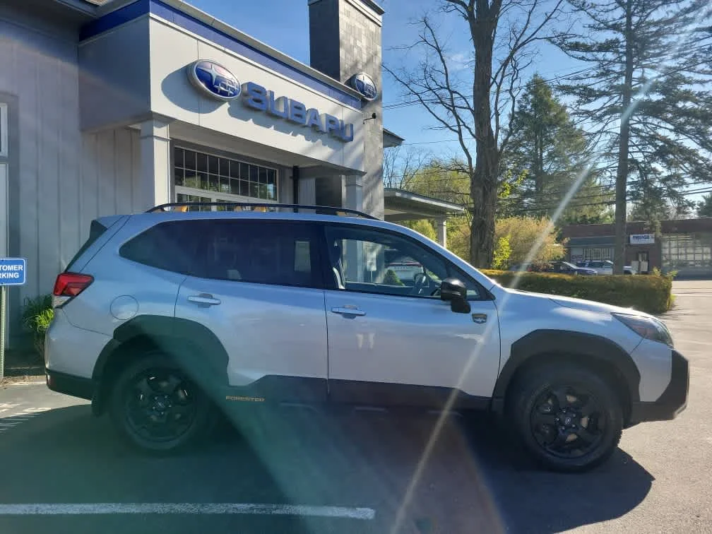 Used 2023 Ice Silver Metallic Subaru Wilderness image 2