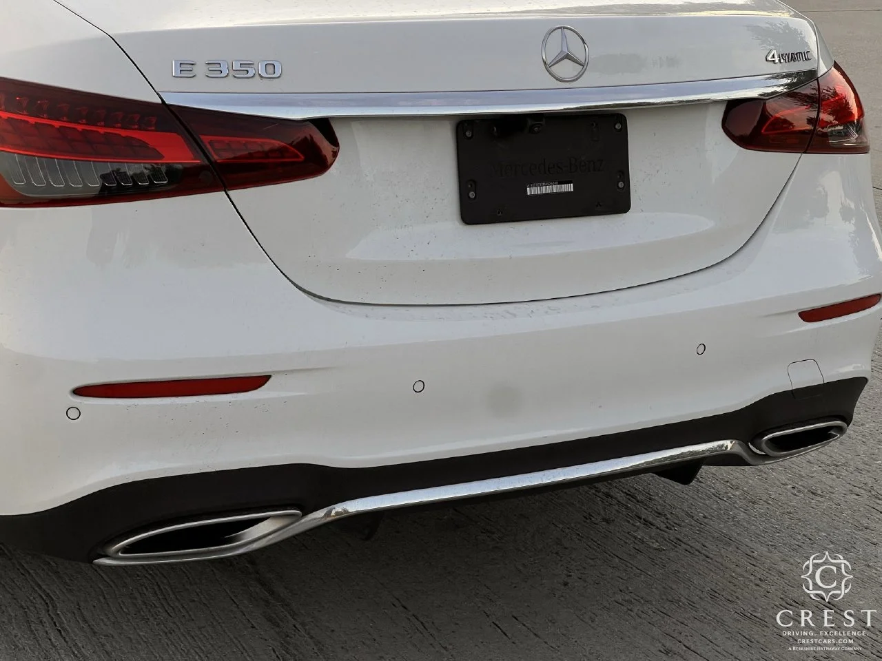 Used 2021 White Mercedes-Benz E 350 4MATIC® image 6