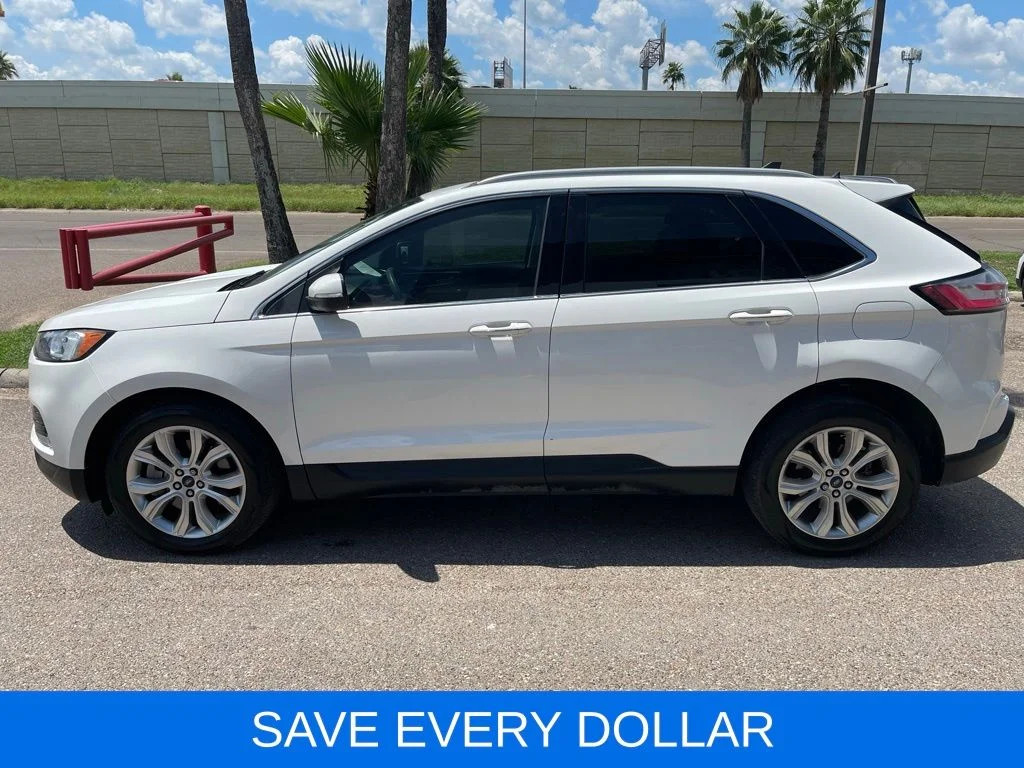 Used 2021 White Ford Titanium image 3