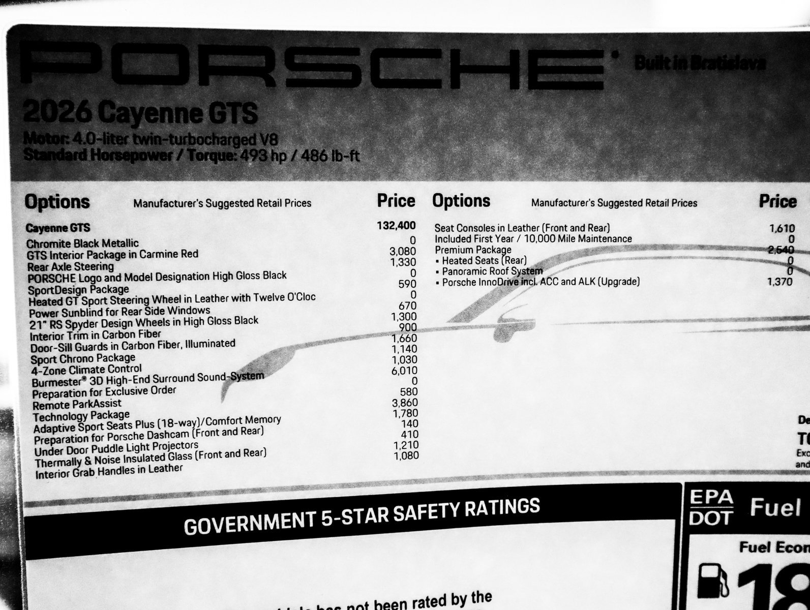 New 2026 Chromite Black Metallic Porsche GTS image 34