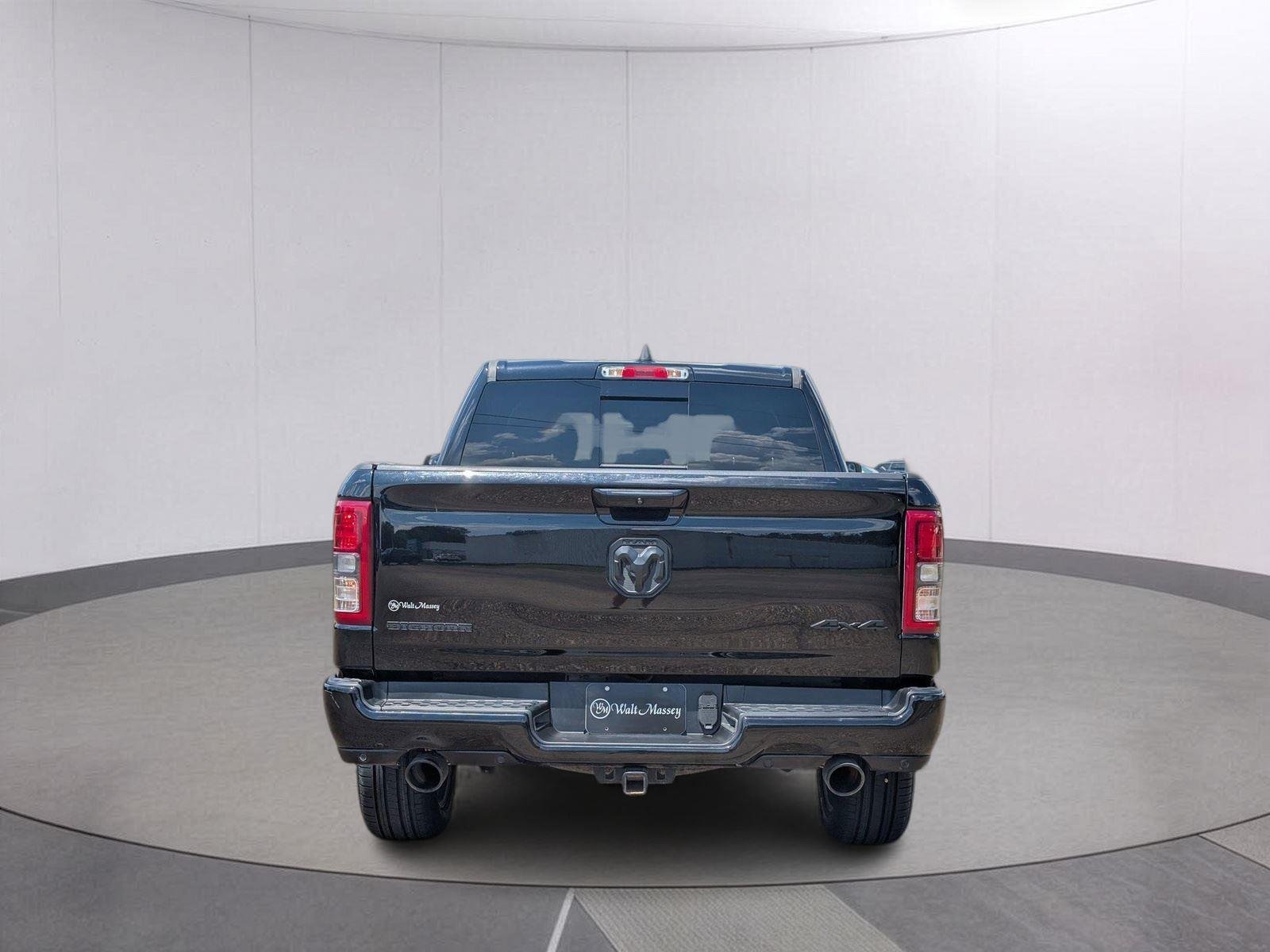 Used 2021 Diamond Black Crystal Pearlcoat Ram Big Horn image 4