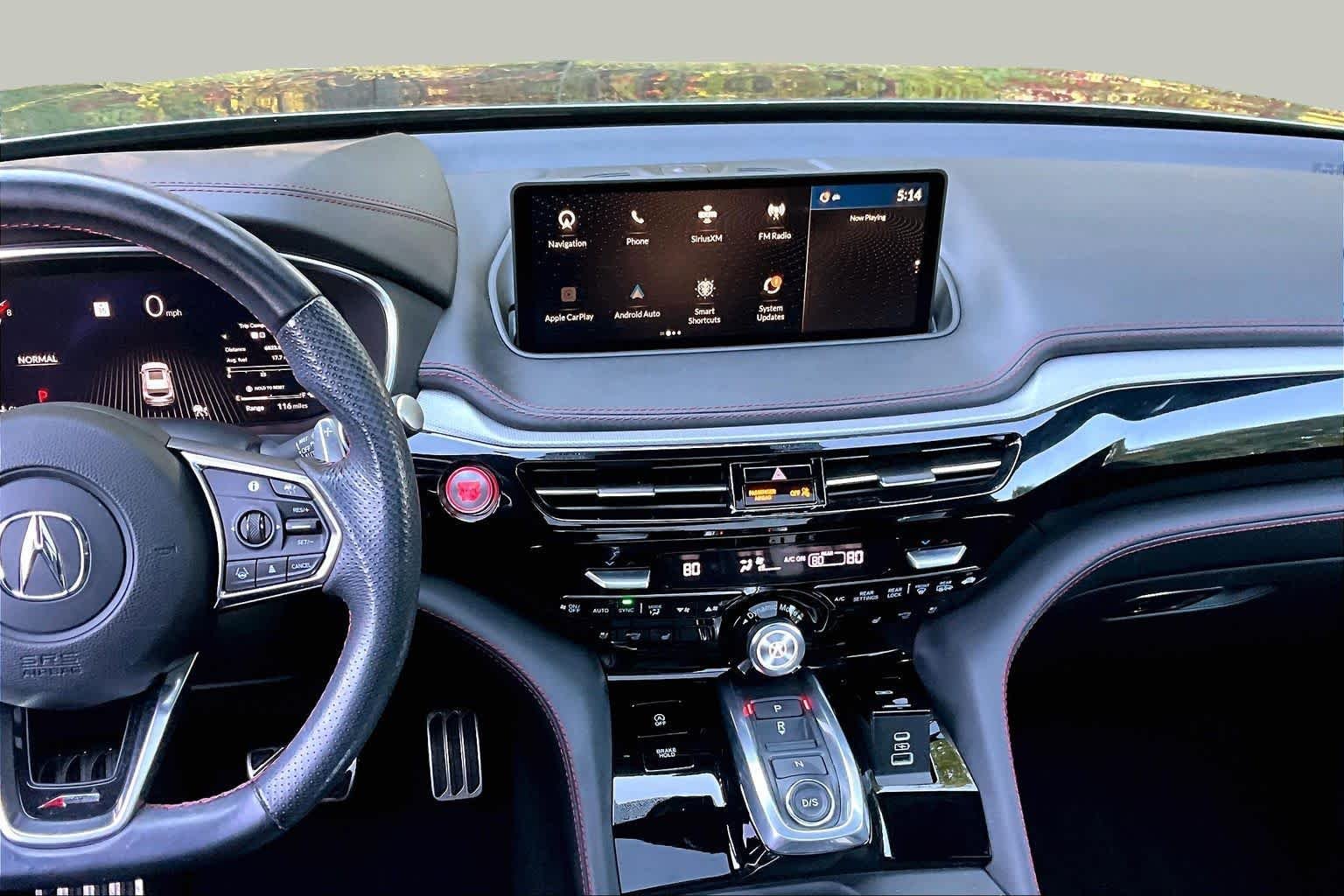 Used 2023 Liquid Carbon Metallic Acura w/A-Spec Package image 7
