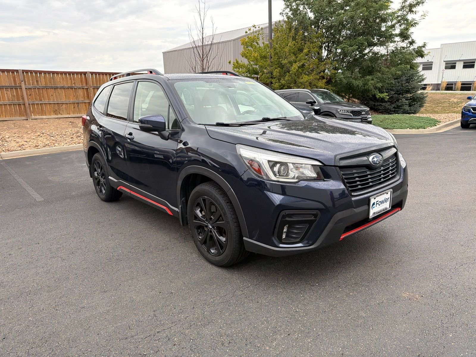 Used 2019 Blue Subaru Sport image 3