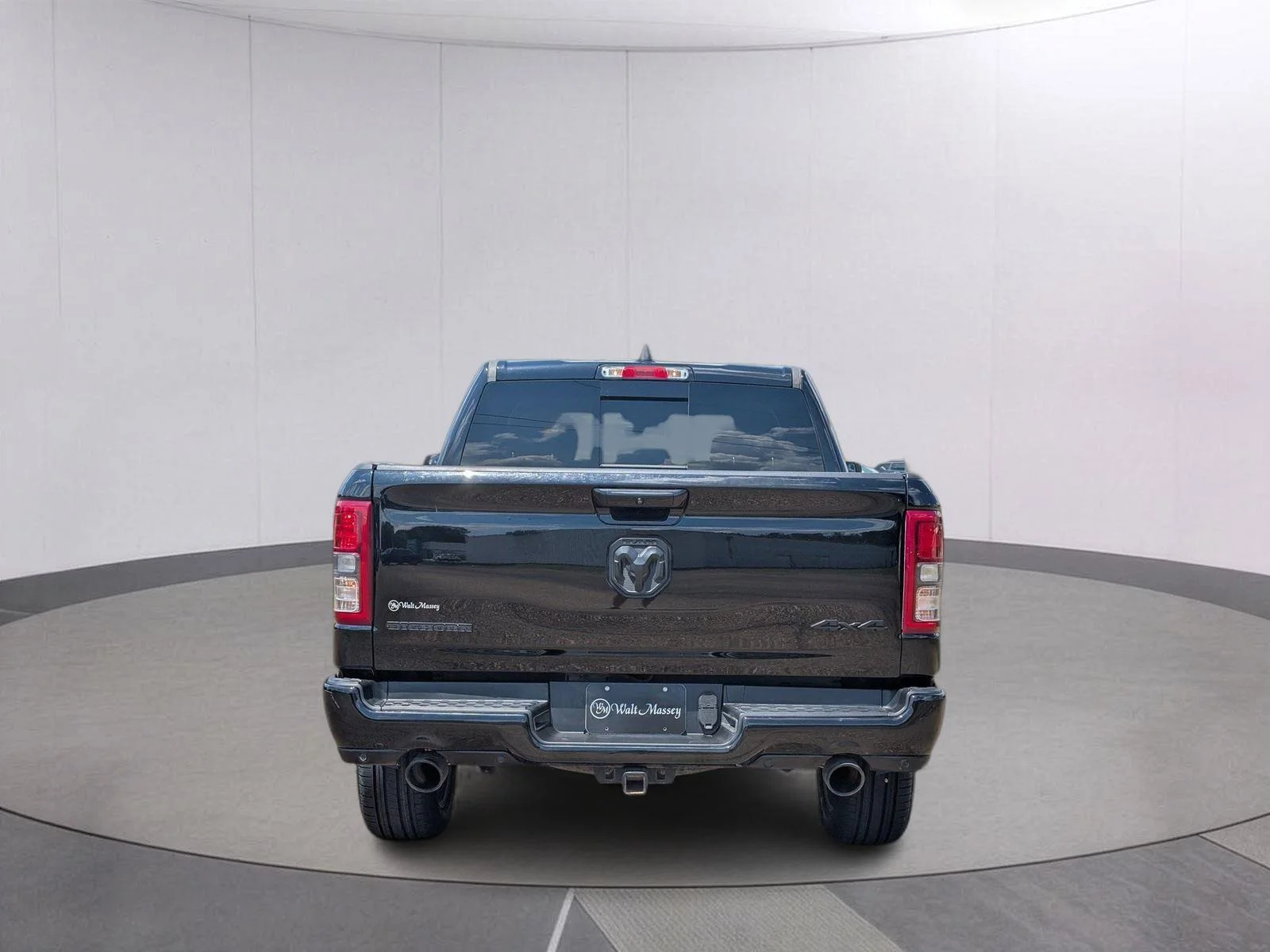 Used 2021 Diamond Black Crystal Pearlcoat Ram Big Horn image 4