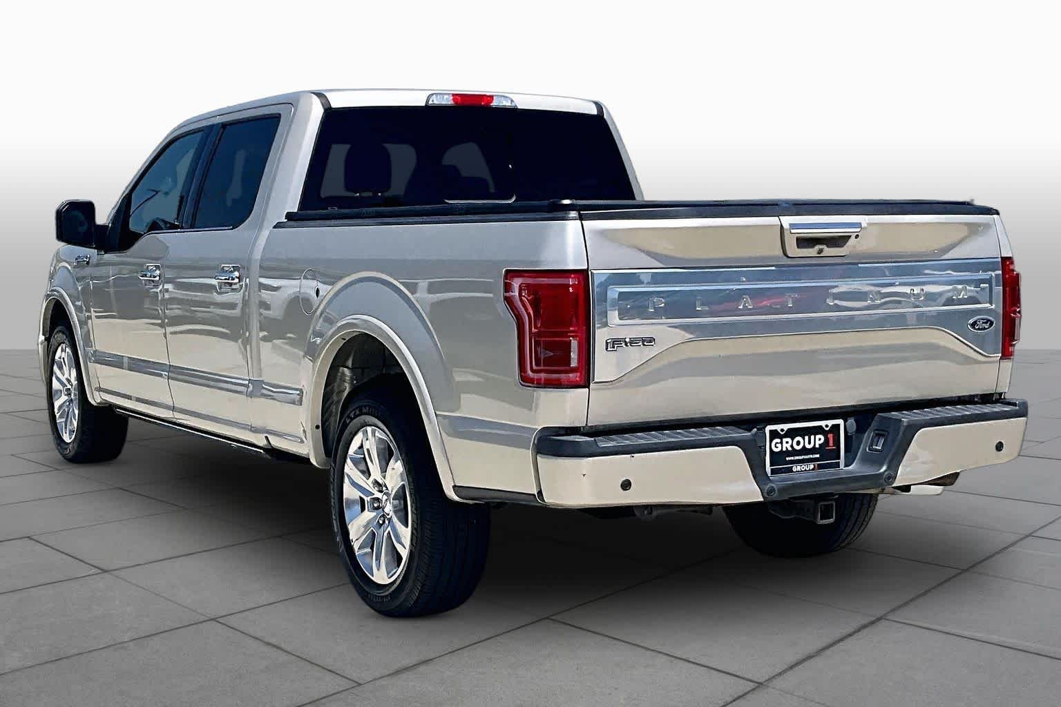 Used 2017 White Gold Ford Platinum image 12