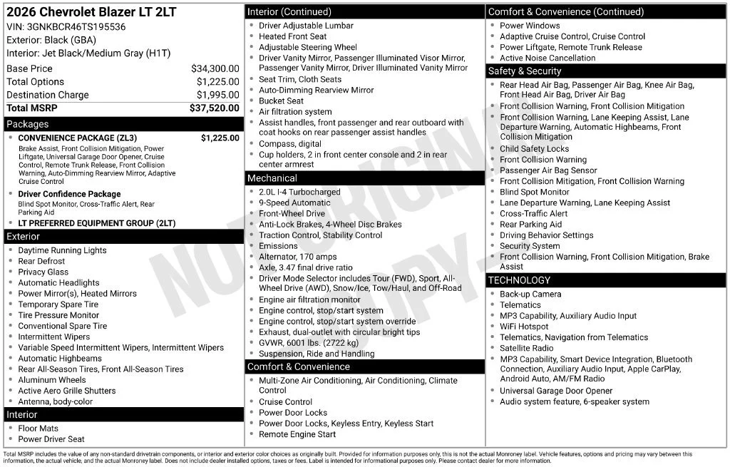 2026 Chevrolet Blazer 2LT - Photo 31