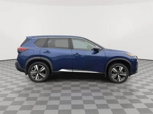 Certified Used 2022 Blue Nissan SL image 2