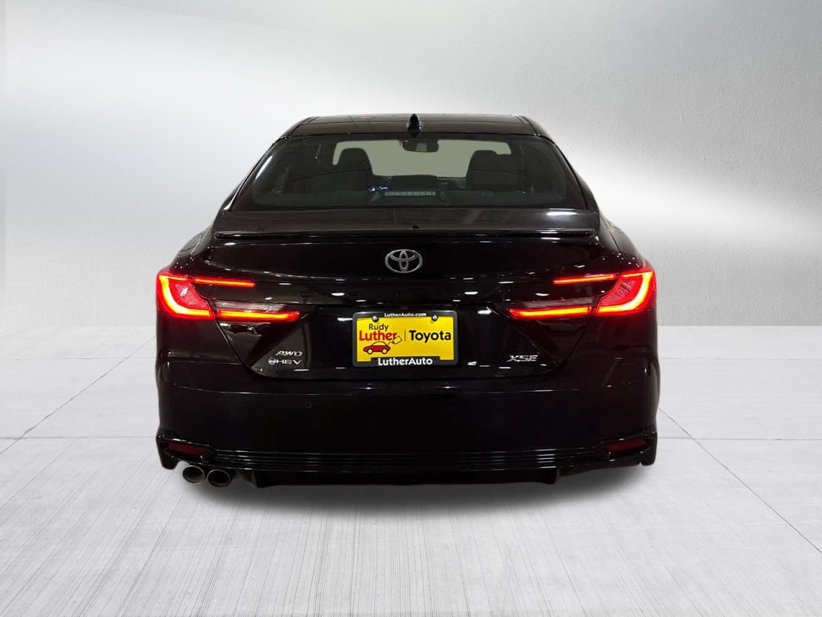 Used 2025 Midnight Black Metallic Toyota XSE image 5