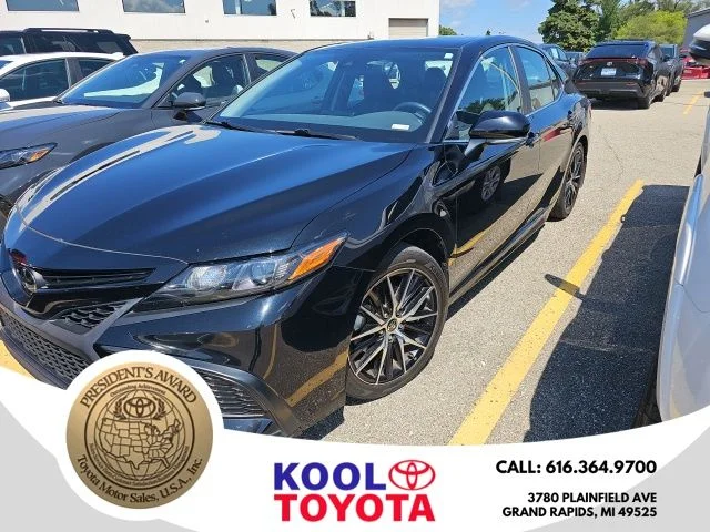 Certified Used 2024 Black Toyota SE image 1