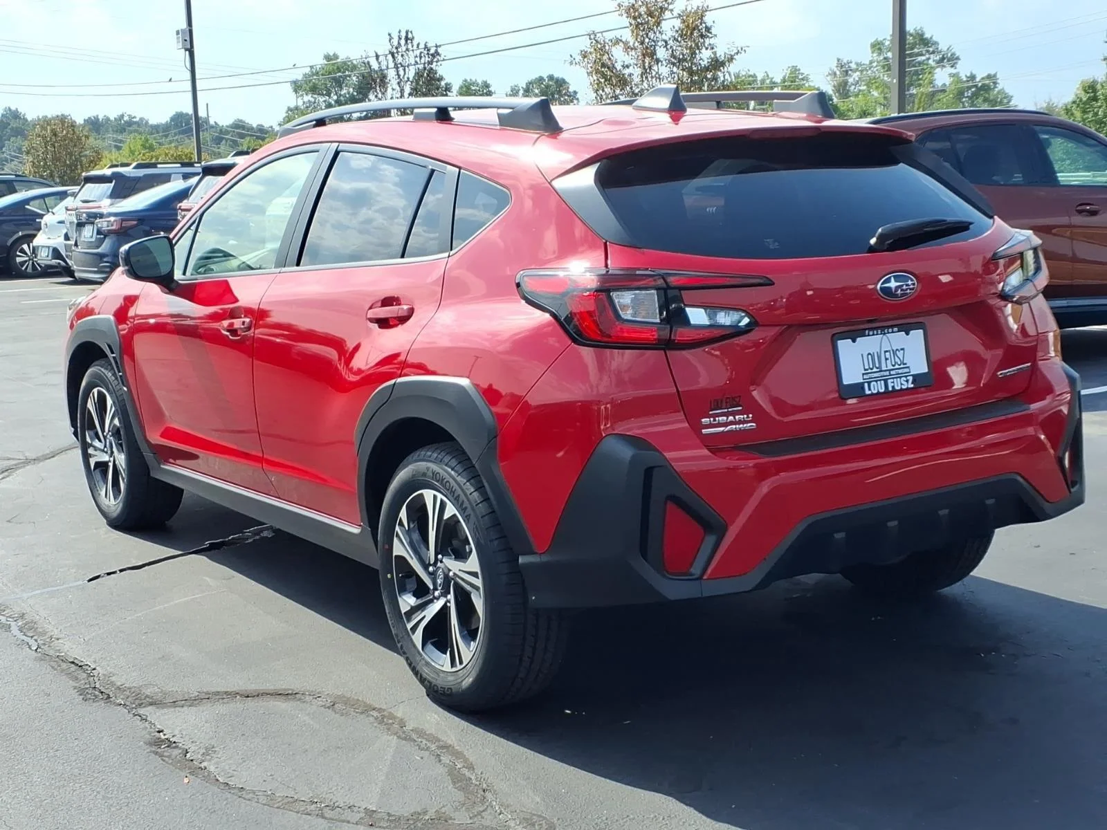 Used 2024 Pure Red Subaru Premium image 5