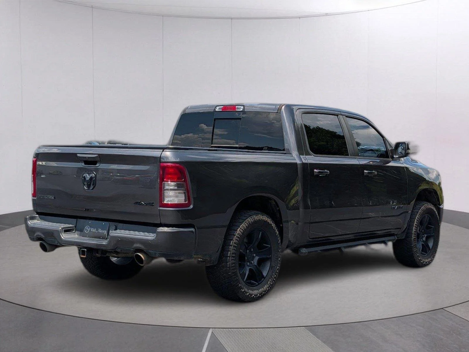 Used 2021 Granite Crystal Metallic Clearcoat Ram Big Horn image 6
