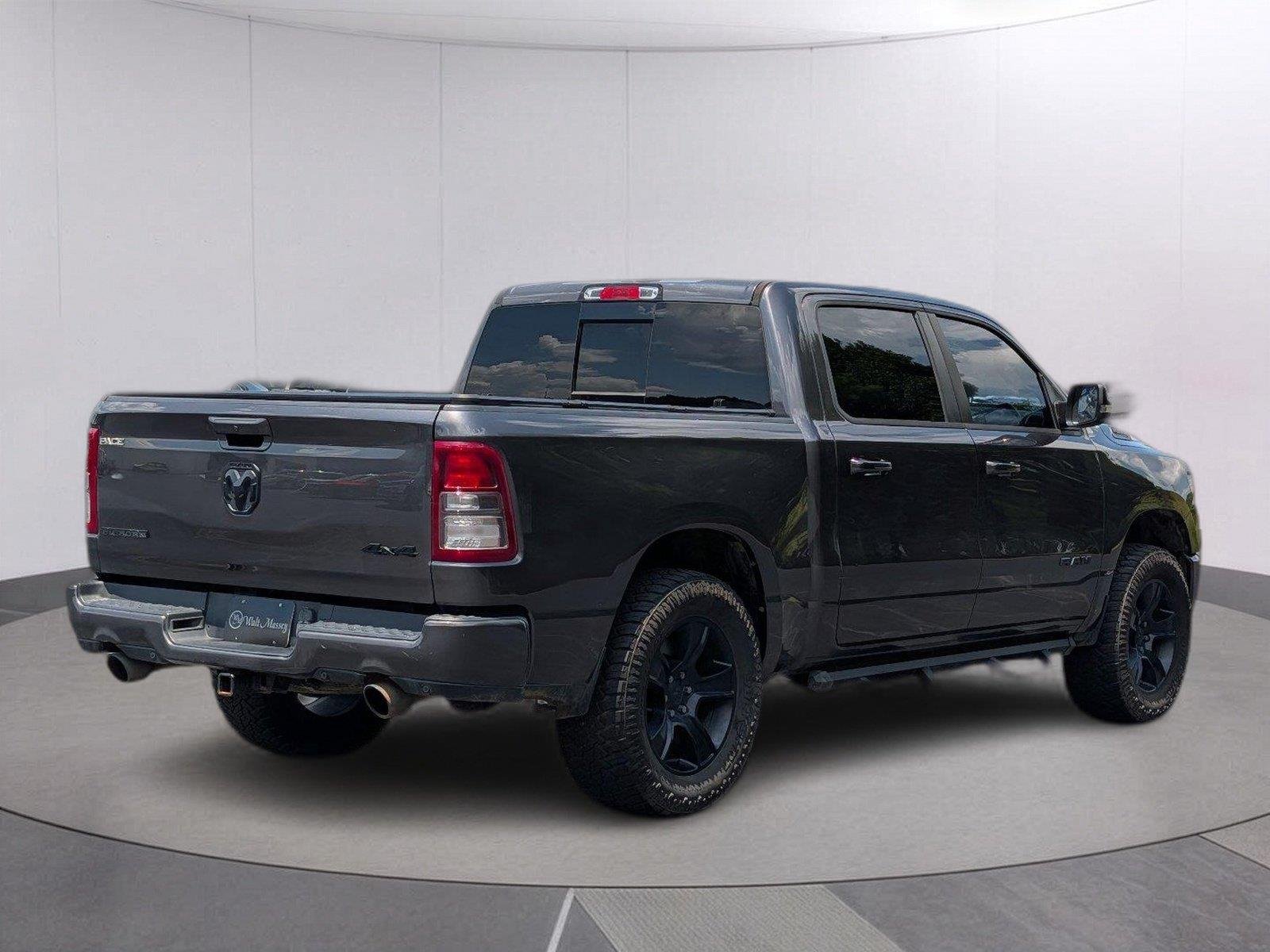 Used 2021 Granite Crystal Metallic Clearcoat Ram Big Horn image 6