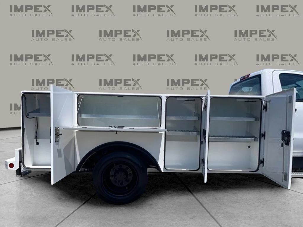 Used 2024 White Chevrolet Utility Body 12 Foot STHAL image 7